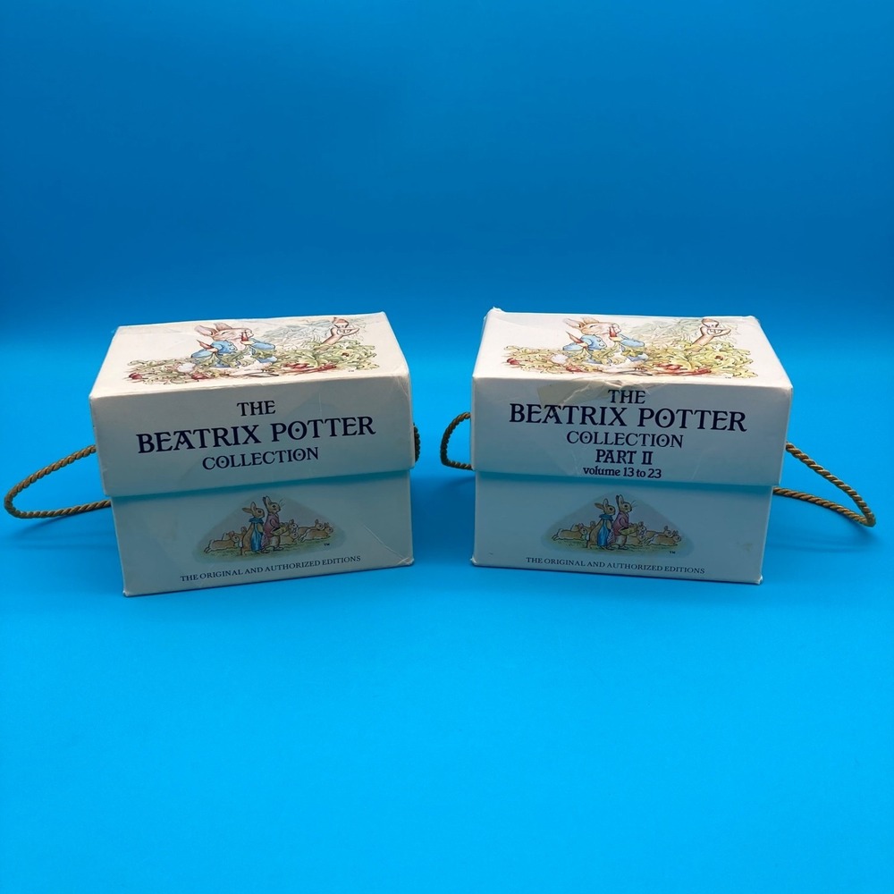Complete Beatrix Potter Collection Volumes 1 - 23 Boxed Set Vintage 1986